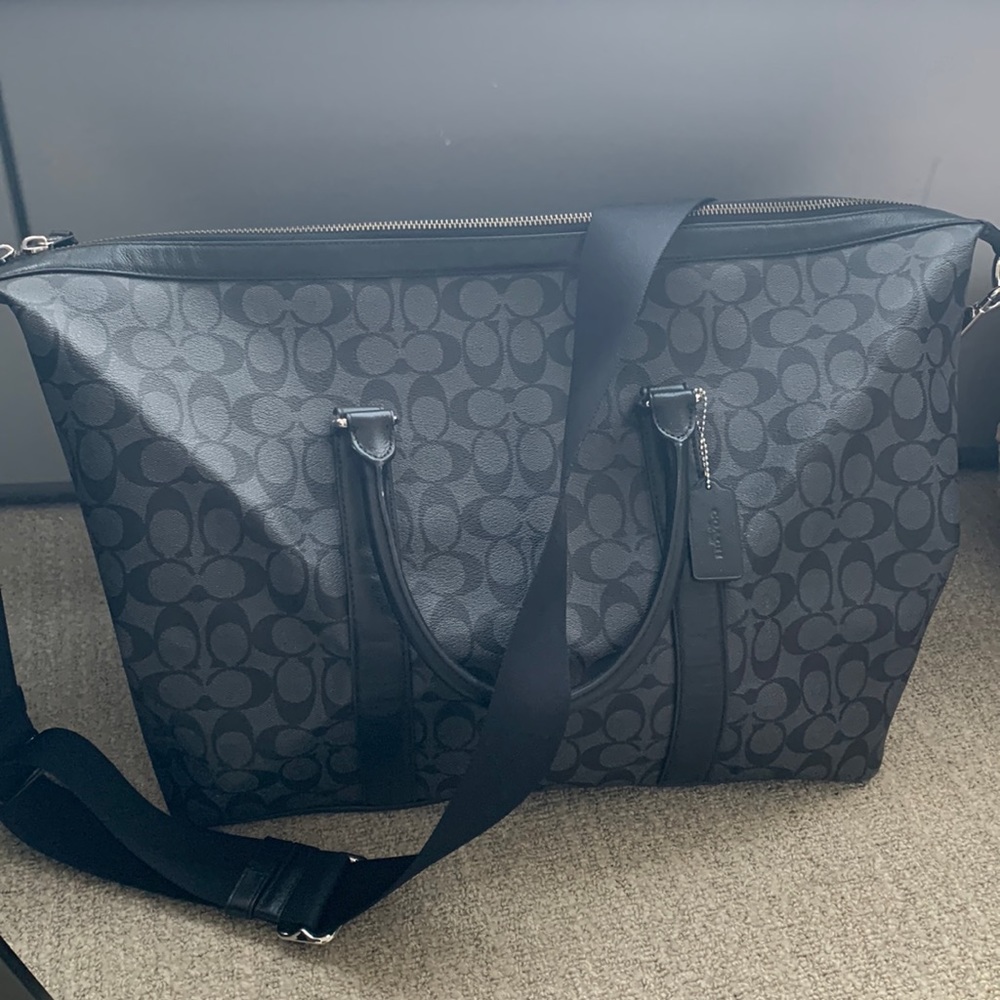 Coach carry on duffel bag